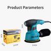 300W Adjustable Speed Electric Sander Wall Putty Polishing Machine Household Woodworking Grinding Power Tool