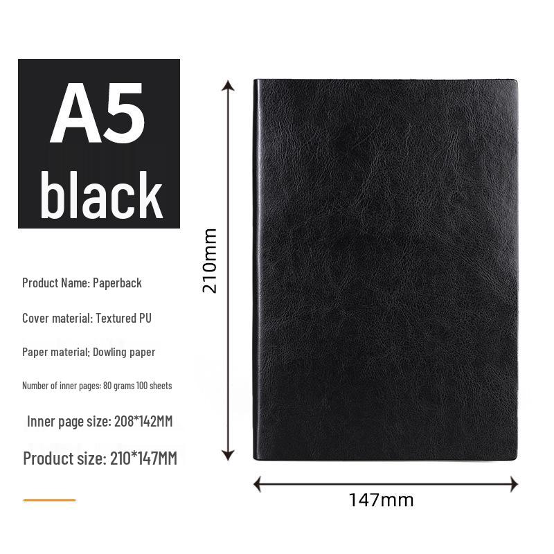 A5 Custom Ribbon Hardcover Notebook for Students and Professionals