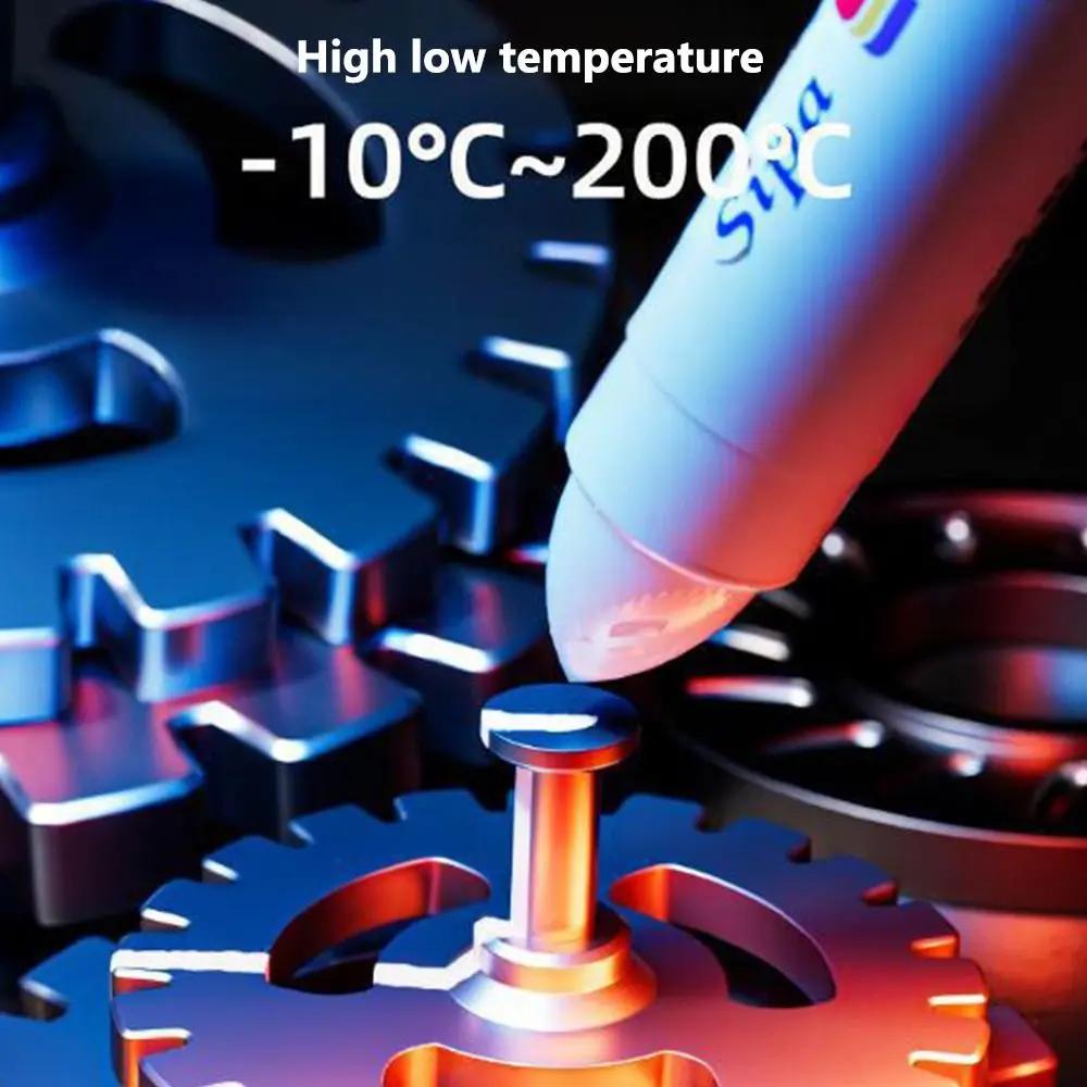 Solid Paint Pen Oil-based Ink High Temperature Resistant Marker Pen Waterproof Solid Paint Marker