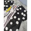 Foreign Trade Order Plus size Style Polka Dot Abstract Short sleeve Personality Elegant Casual Slimming Meat Covering Loose Fashion Dress