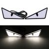Motorcycle License Plate Screw Light Triangular Devil Eye Modified General Motorcycle Decorative Accessories Car Light