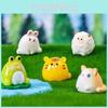 Adorable Resin Animal Figurines Blind Box For Car And Desktop Decor Cute Gift