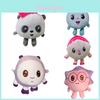Super Cute Kikoriki Happy Ball Rabbit Pig Sheep Hedgehog Panda Plush Toys