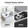 Electric Spin Scrubber Electric Scrubber with 8 Replaceable Brush Heads  Detachable Extension Handle Power Spin Scrubber Cord