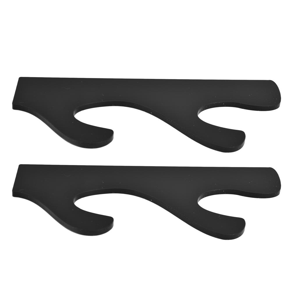 1 Pair Sword Stand Lightsaber Sword Hook Competition Sword Stand Display Stand Wall Mount Samurai Sword StandBlack