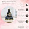 Buddha Showpiece (22cm x 16 cm x 6 cm, Blue) - Polyresin