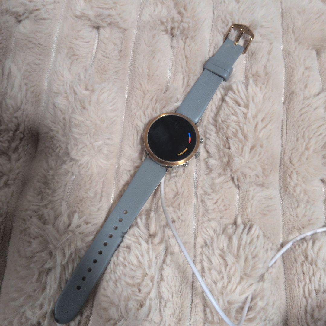 Used [Operation confirmed/initialized] FOSSIL smart watch DW7F1 rose gold