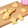 4Pcs/Set Christmas Halloween Cookie Cutter Stamp Biscuit Mold 3D Cookie Plunger Fondant Sugar Craft Pastry Cake Decorating Tool