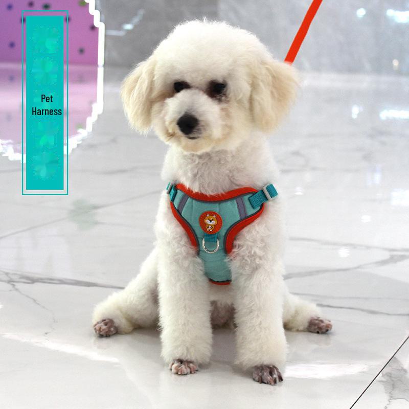 Pet Harness Vest and Leash Set for Small and Medium Dogs