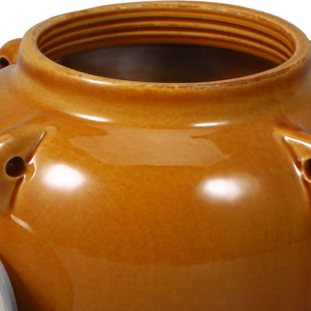 Ceramic /Mason Lid Ceramic Pickle Jar Sealed Pickels Making Containers Sauerkraut Crock  Home