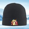 Coroas fitas de laço cabelo cacheado vestidos Homens Mulheres Unissex Chapéu de Tricô Gorro Touca de Inverno Térmico Quente Natal Exterior Cyc