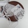 Lace Headscarf New Spring and Summer Fashion Small Fresh Silk Tied Hair Temperament Small Cute Japanese Band Fashion Trend