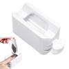 Nail Dip Powder Tray Double Layer Glitter Saver Container with Scoop Professional Nail Art Storage Recycling Case Nail Dipping Powder Recycling Tool