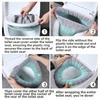1pc Toilet Seat Cover Bathroom Soft Thicker Warmer Stretchable Washable Cloth Toilet Seat Cover Pads