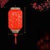Chinese Retro Red Lantern Festival Printing Landscape Decorative Lanterns Outdoor Waterproof Sunscreen PVC New Year Lanterns
