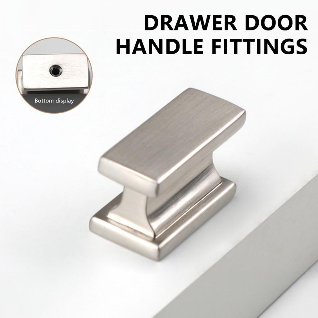 Golden Square Single Hole Cabinet Drawer Pulls Heavy Duty Door Handles Cabinet Pulls for Wardrobe Cupboard Furniture Hardware