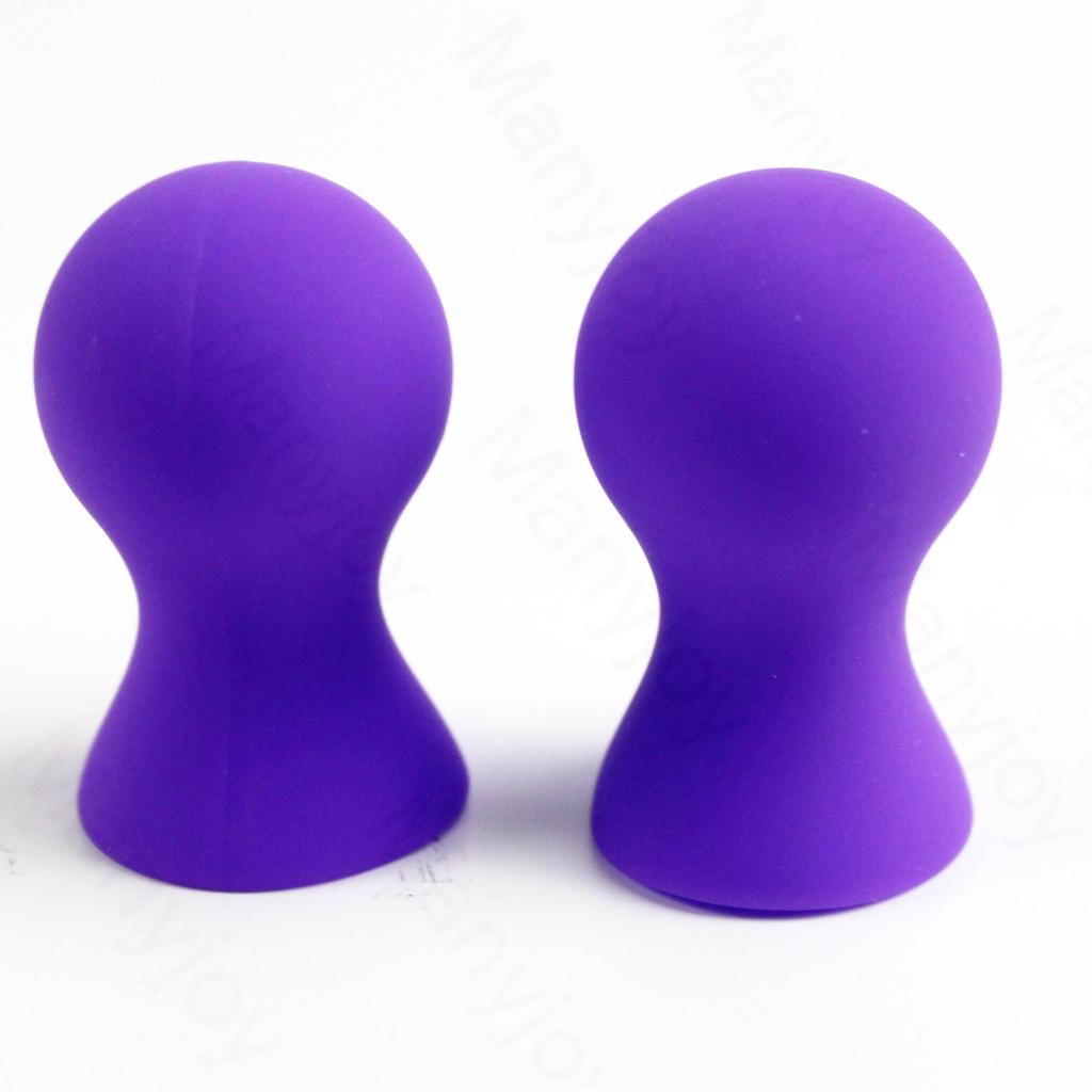 2PCS Efficient Nipple Sucker Breast Enlarger Nipple Suction Vacuum Pump Enhance Clitoris Stimulator Sex Toys for Woman Hot