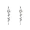 Elegant Tassel Leaf Earrings: High-End Sparkling Dangle Jewelry for Women, 2025