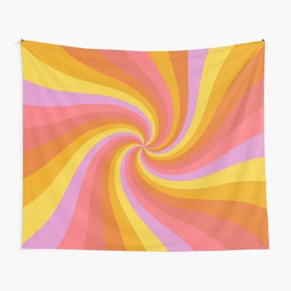 Spiral Stripes Tapestry Stripes Swirl Print Tapestries for Kids Boys Teens Men Psychedelic Spiral Tapestry Bedroom Home Decor