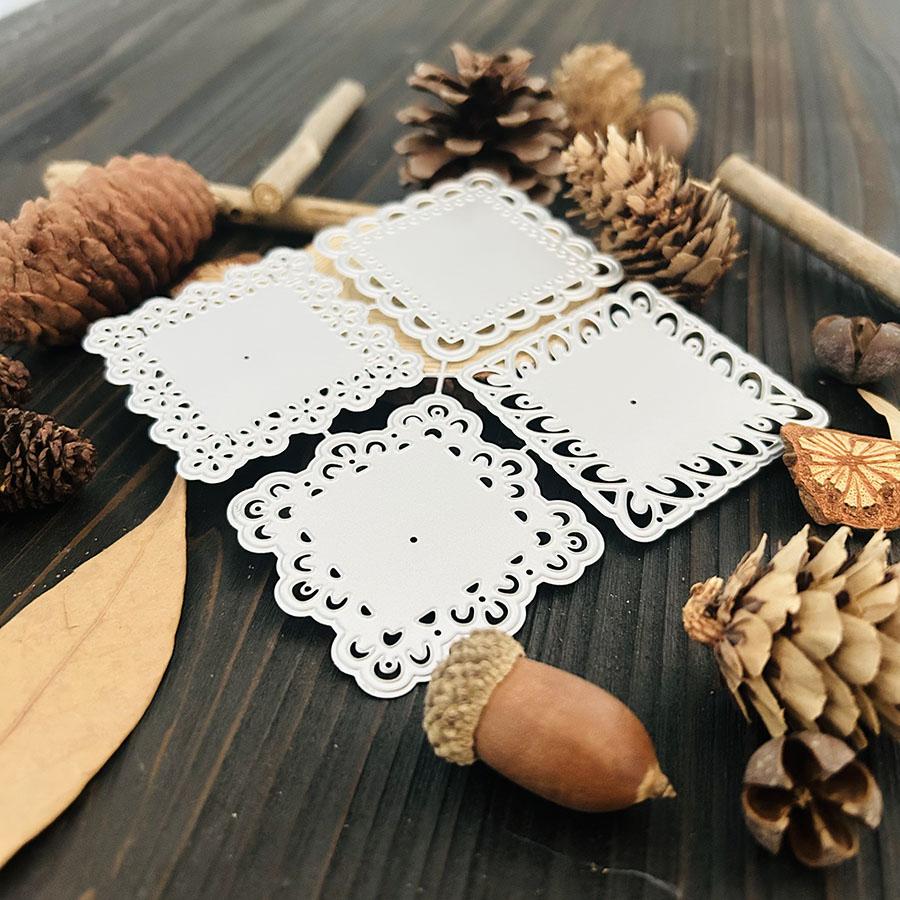 Bookmark Metal Cutting Dies Scrapbooking Stencil Die Cuts Card Embossing Photo Album Template Mold Decoration Craft