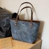 Premium Commuter Tote Bag Fashionable Versatile Big Bag Women's 2 New College Students Class Shoulder Bag