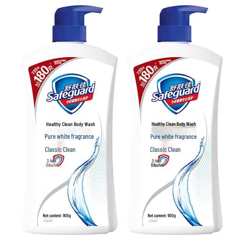 Safeguard Classic Clean White Fragrance Body Wash