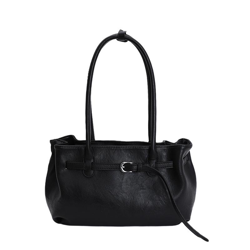 

Maillard retro underarm bag women s new autumn and winter shoulder bag casual large-capacity versatile commuter tote bag чорний