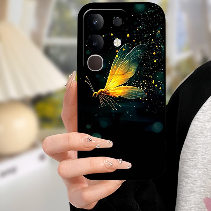 Phone Case For Vivo Y29 4G Cases Soft Silicone Cover For VIVO T4X 5G Fashion Case 2025 Shockproof Cover Full Protector Shells