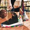Design Nou Unisex Negru Profesional Air Pantofi de Baschet Pentru Bărbați Femei Streetball Modă Lux High Air Adidași Bărbați Coșuri