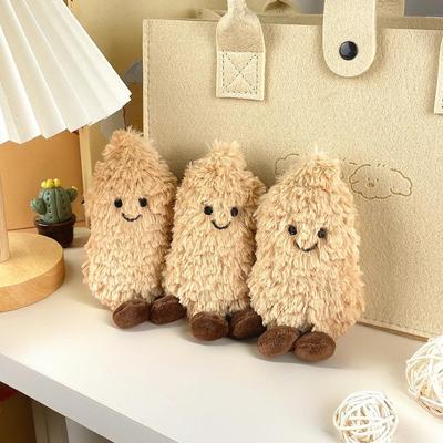 Funny Peanut Doll Plush Toy - Cartoon Simulation Bag Charm & Children's Gift