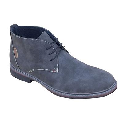 Mens 3 Eye Synthetic Nubuck Desert Boots
