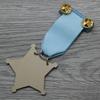 Meihai Honor Medal, Medals, Metal Badges, Style Badges, Film and Television Props
