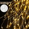 Outdoor LED Firework Christmas Decor Solar Lights Waterproof Garden Party Fairy Solar Lights for Landscape Lawn Pathway Patio