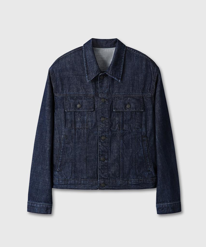 Divein Loosed Denim Trucker Jacket (Indigo)
