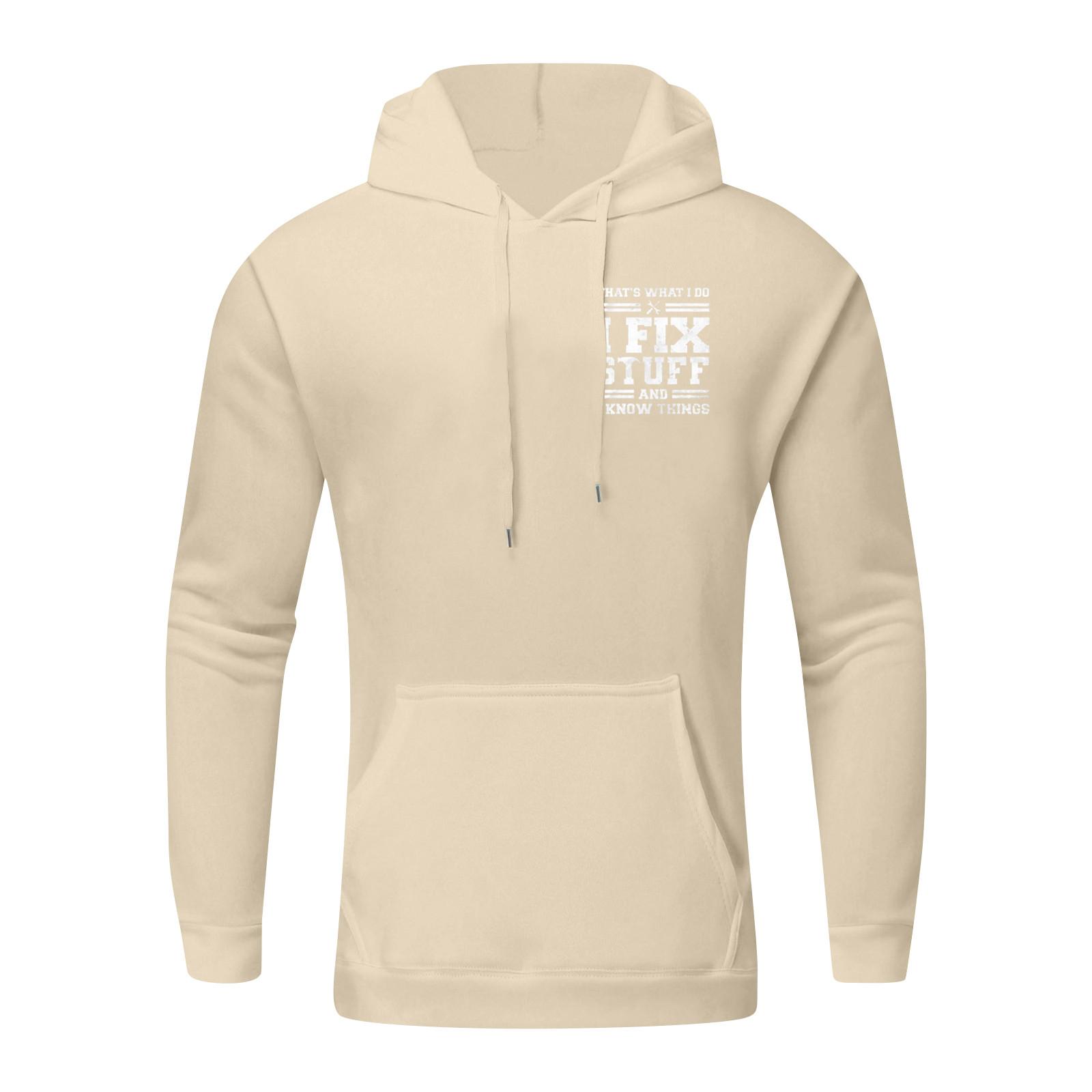 Мужская свободная толстовка с капюшоном с принтом — фото 4