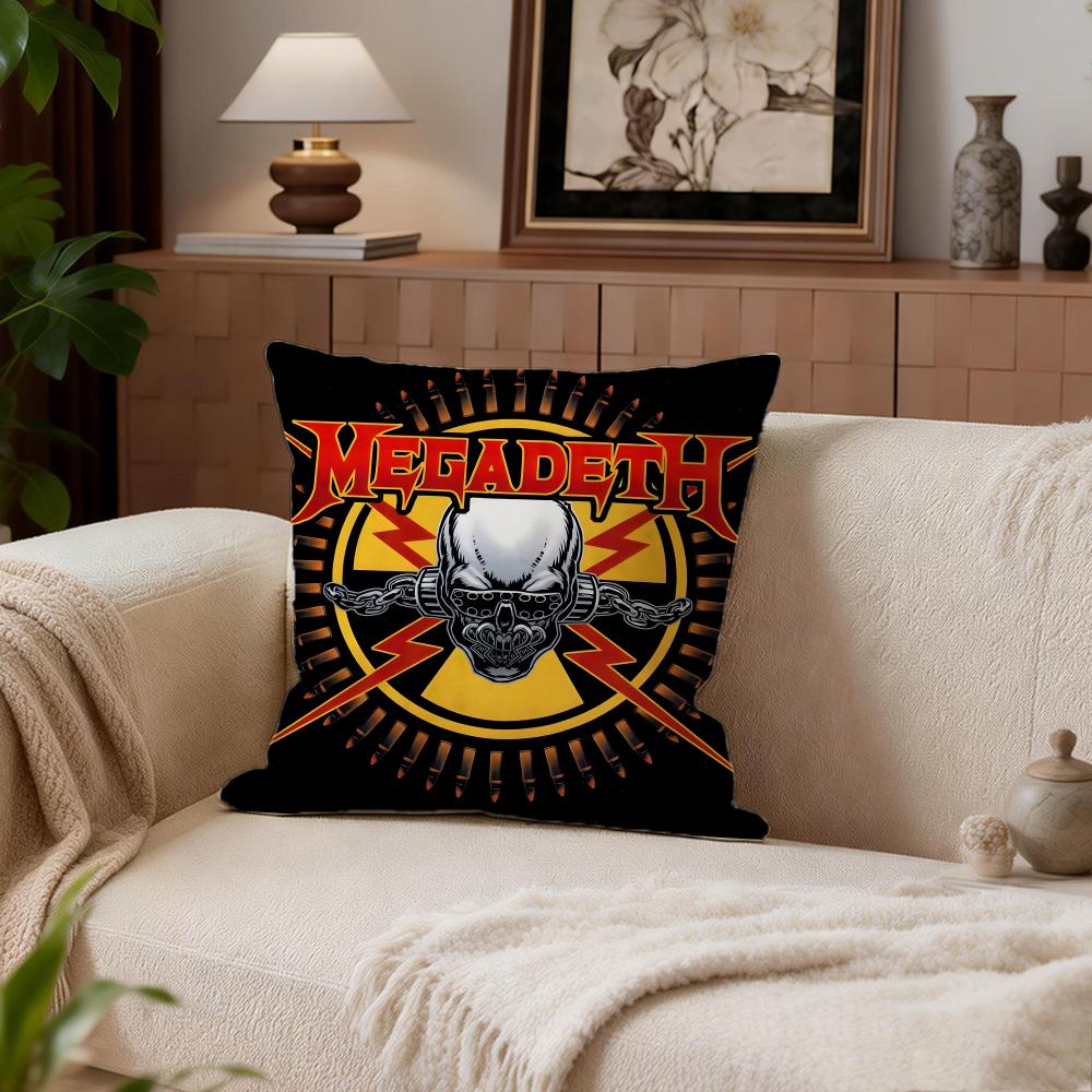 Megadeths Cushion Cover Cushion Cover Set 4Pcs 50X50 45X45 40X40 Pillowcase Decorative Sofa Home Decor