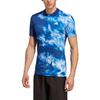 adidas Logo-Druck Pullover Poloshirt Herren Oberteile Victory-Blue IB4610