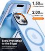 Magnetic For Magsafa Hybrid Matte Hard Acrylic Case For iPhone 15 14 Plus 13 Pro Max Luxury Silicone Soft Shell Frosted Cover