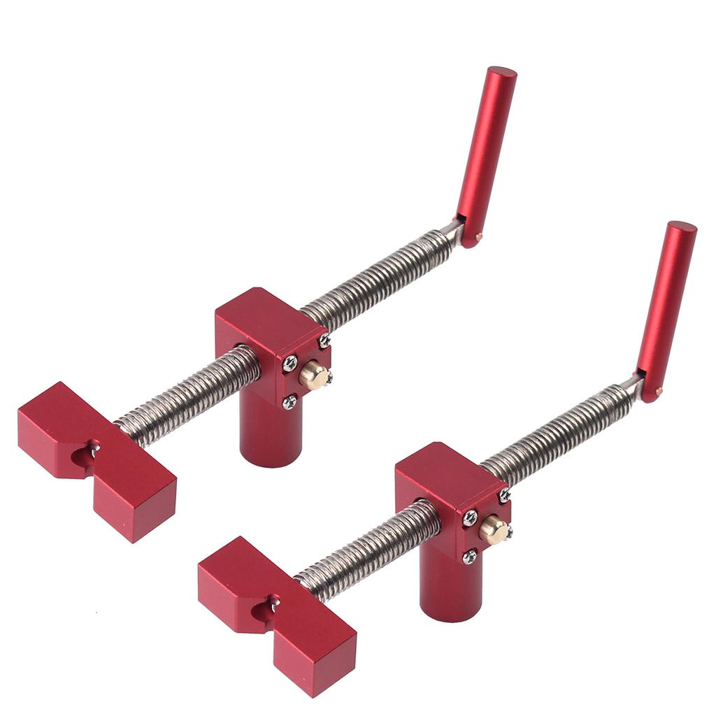 Woodworking Fast Bench Dog Brake Inserts Workbench Quick Fast Fixed Clip Clamp Fixture Vise for 19/20mm Desktop Hole Carpenter