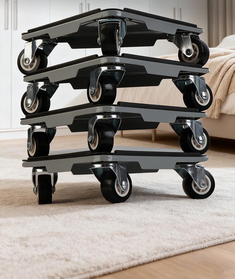 Universal Mobile Wheel Base for Moving Heavy Objects: Cabinet, Bed, Refrigerator Mover