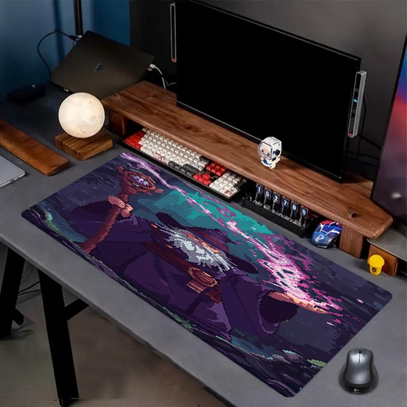 Wizard Theme Mouse Pad, Non Slip Rubber Base, Multifunctional Office & Home Decor, Perfect for Workspace Personalization.