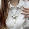 Star Pendant Necklace For Women Y2K Hip Hop Cool  Girls Chains Choker Korean  Jewelry