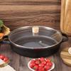 Pabei Cast Iron Double-Handle Frying Pan 33cm