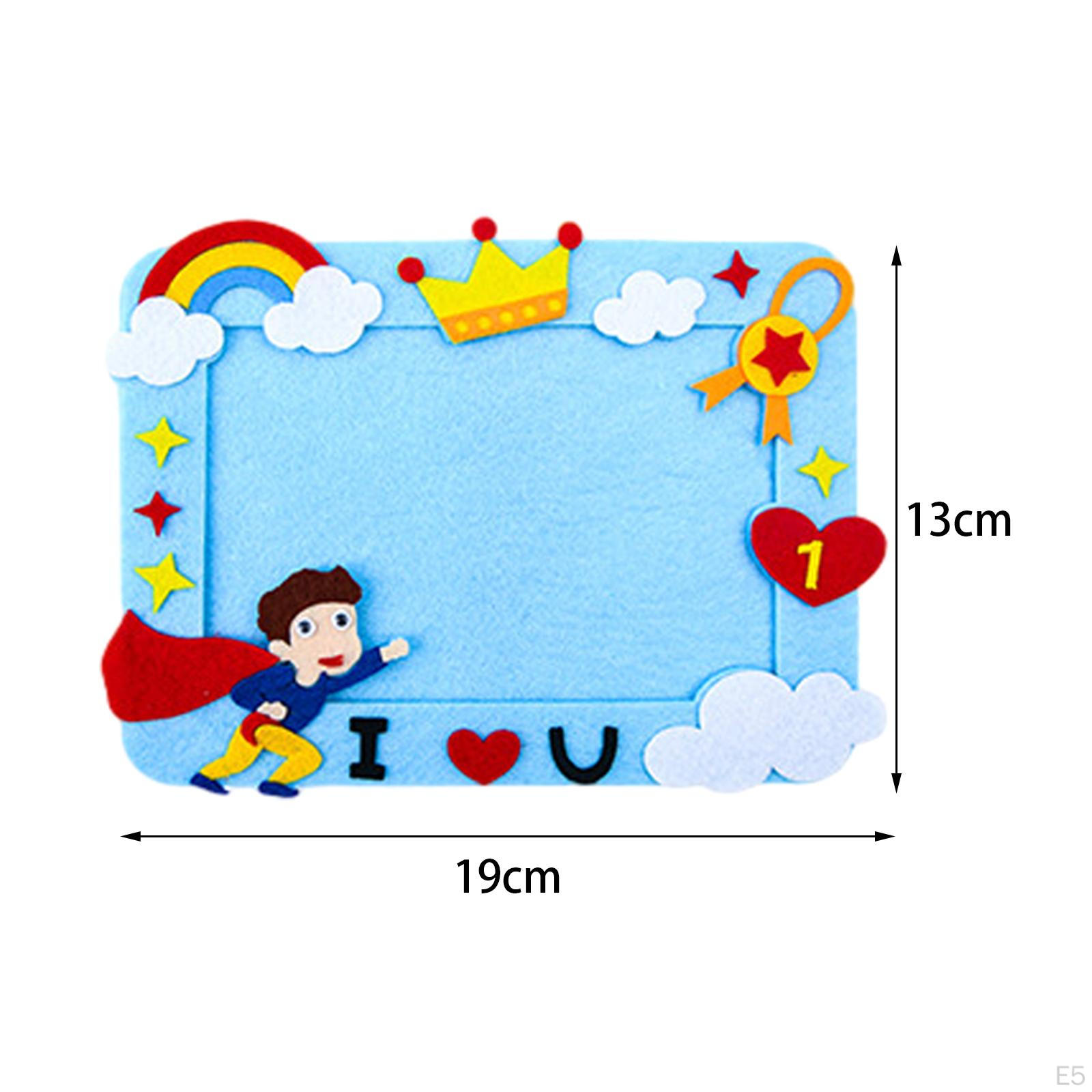 DIY фоторамка подарки на день отца ремесленные рамки набор фото дисплей держатель детские — фото 4