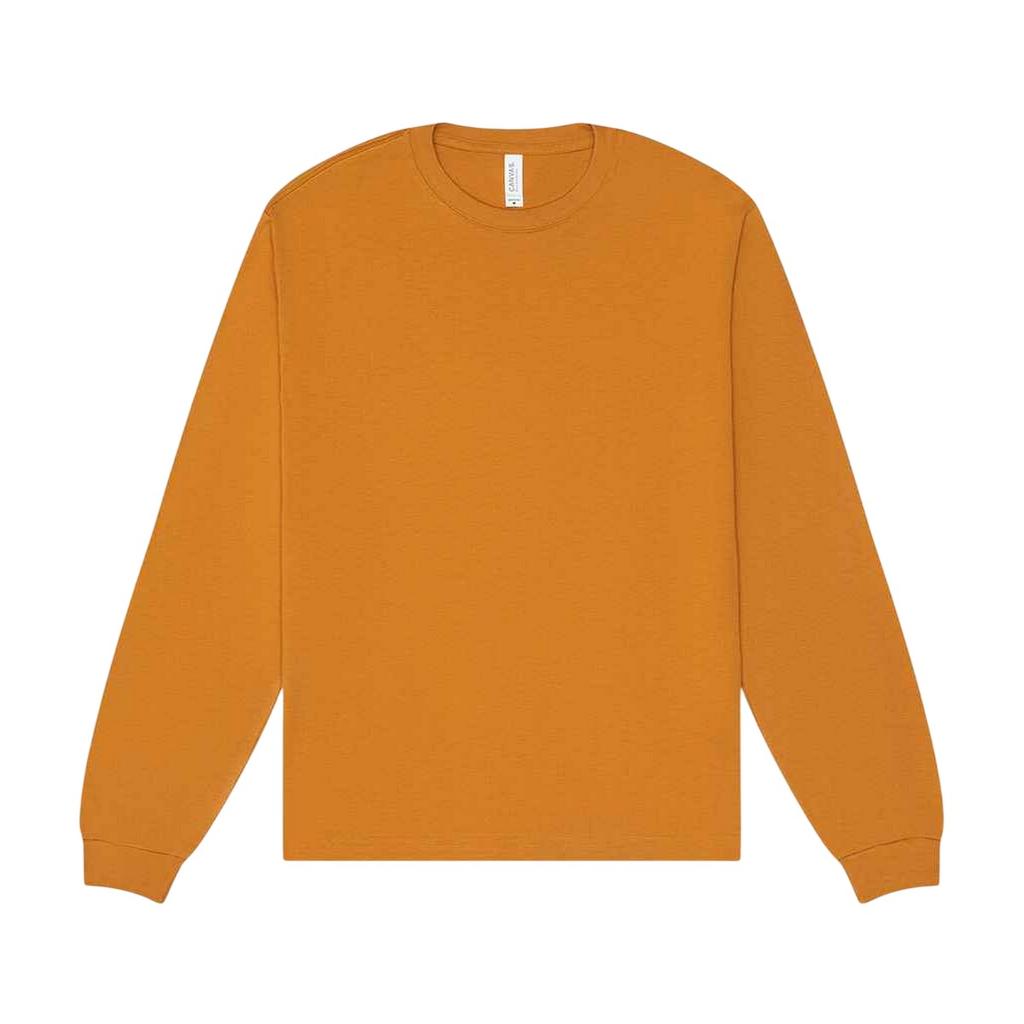 Bella + Canvas Unisex Adult Heavy Boxy Long-Sleeved T-Shirt