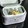 Caibao Series Open Ring Women'S Simple Fashion Niche Design Sweet Cool Light Luxury High-End Accessories
