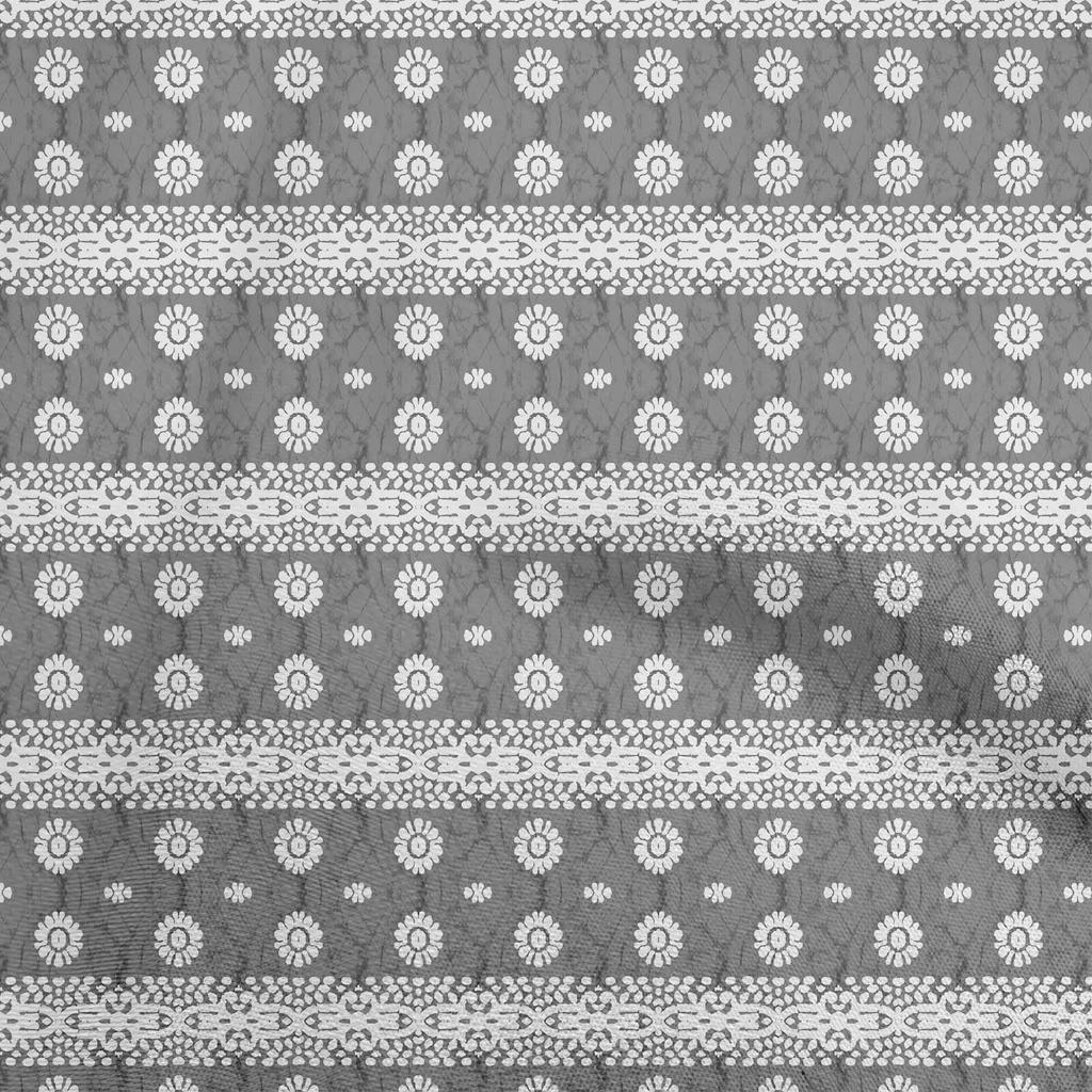 oneOone Cotton Flex Brown Fabric Aian Batik Fabric For Sewing Printed Craft Fabric By The Yard 40 Inch