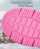 2025 Neuer Stil Kinder Winter Schneestiefel, Verdickt & Kältebeständig, mit Warmem Baumwollfutter & Einfachem Klettverschluss.