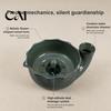 Small Tomato Cleaning Basin Ceramic Berry Washing Bowl, with Side Pouring Spout And Drain Fruit Colander Bowl Holes Design, Self Spinning Strainer,