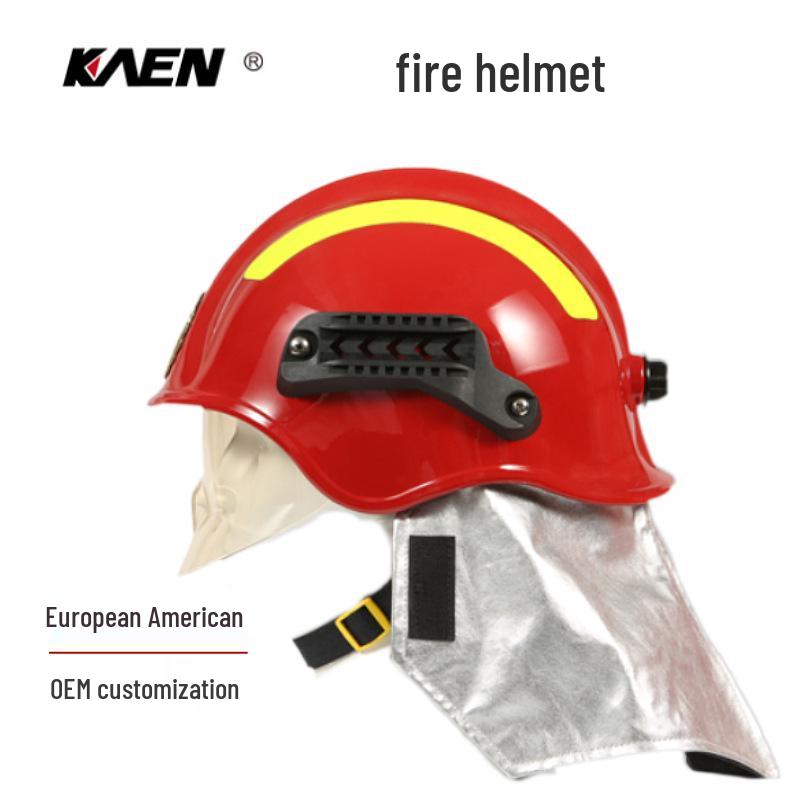 KAEN European Firefighting Rescue Helmet with Goggles No